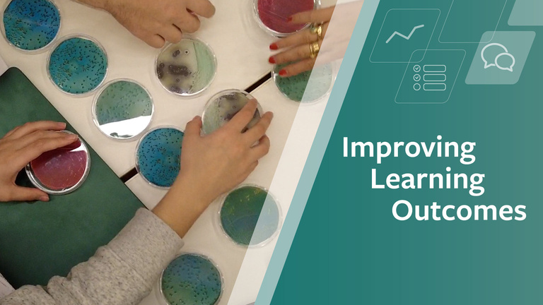 Video titled Improving Learning Outcomes
